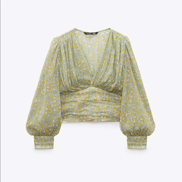 ZARA sophisticated blouse long sleeves - Picture 1 of 8